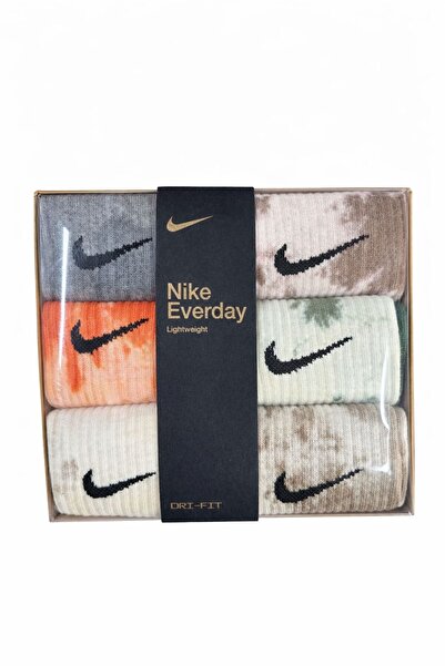 Nike Women's Socks Set, 6 pairs, multicolor, One Size