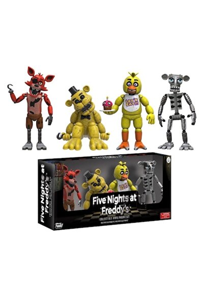 OEM Set Five Nights at Freddy's - Chica, Foxy, Golden Freddy, Schelet Animatr...
