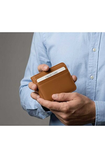 Carenzo Genuine Leather Men's Card Holder Wallet Real Leather Stylish Pocket ...