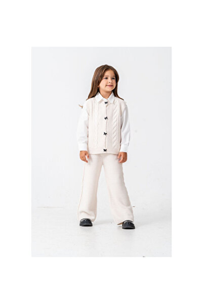 JABBER طقم تريكو مكون من قطعتين للفتيات طقم فيست