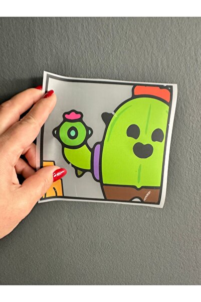 Gönülden Tasarım Iron-On Cartoon Hero Color Transfer Printing Arma 14X14 cm