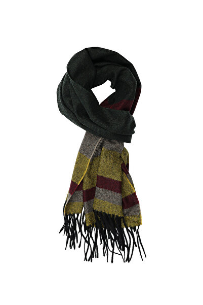 Abdullah Kiğılı Italian Striped Wool Cashmere Scarf