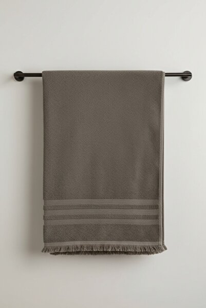 Anılsan Άνετη πετσέτα χεριών ανθρακί - 50x90 εκ., 230 γρ., 100% βαμβάκι