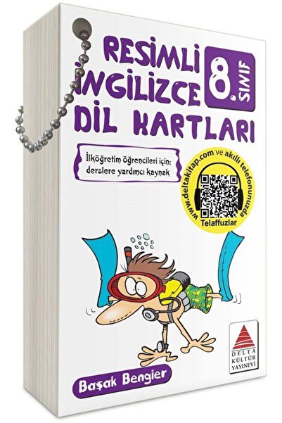Delta Kültür Yayınevi 8. بطاقات اللغة الإنجليزية المصورة للفصل الدراسي