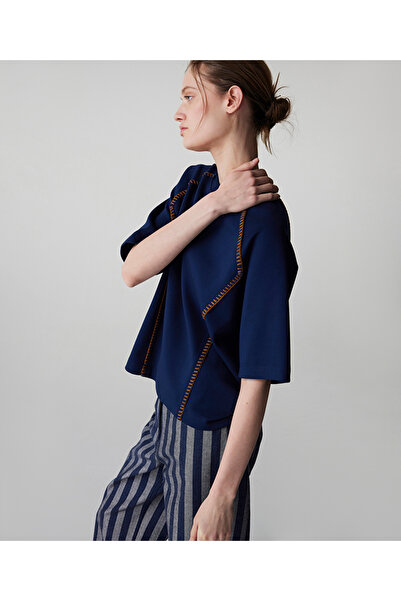 İpekyol Kontrast dikişli tişört