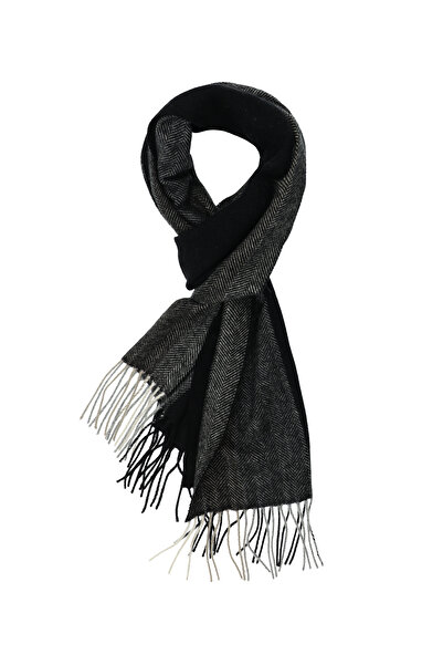Abdullah Kiğılı Italian Wool Cashmere Patterned Scarf