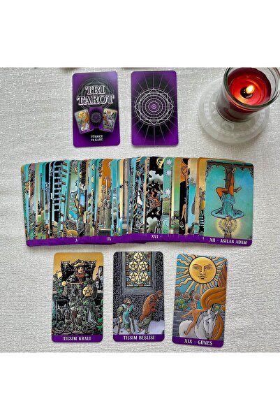 Ayışığı Desteleri Tri Tarot Kartı Destesi