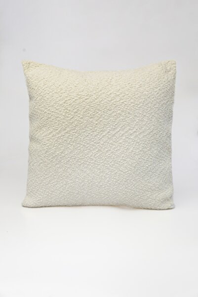 Bally Home غطاء وسادة ديكور مسطح ذو ملمس مميز ''نوار'' مقاس 45×45 سم