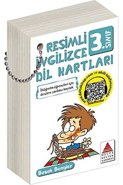 Delta Kültür Yayınevi 3. بطاقات اللغة الإنجليزية المصورة للفصل الدراسي