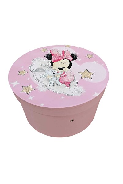 Inovius Baptism Suitcase Transport Box, Baby Minnie with Bunny - CTB23
