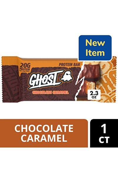 Ghost DUAL PROTEIN BARS CHOCOLATE CARAMEL 65 G