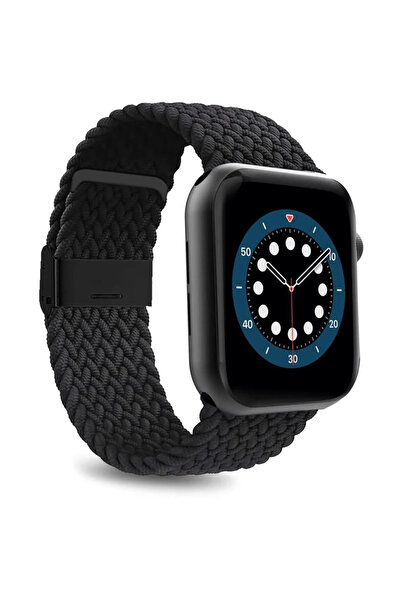 Puro Curea de ceas din nailon elasticizat „LOOP” cu închidere cu clip pentru ...