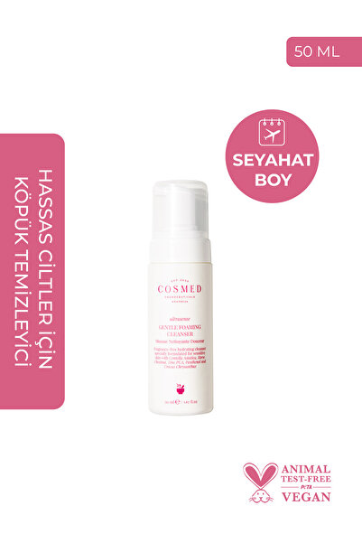 COSMED Hassas Ciltler İçin Köpük Temizleyici/GENTLE FOAMING CLEANSER 50 ML