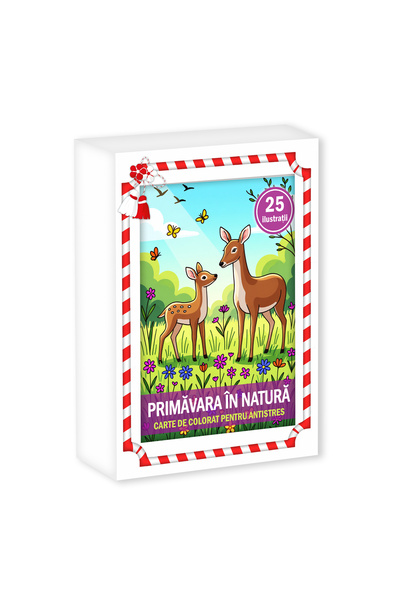 Legendary Gifts Martisor de colorat, 25 de ilustratii format A6 in cutie, mod...