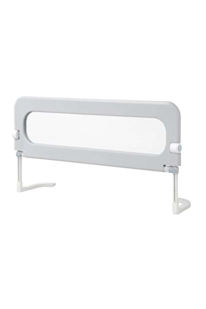 ISO TRADE Foldable Bed Barrier for Children, WALALLA, 200cm, Light Gray