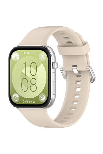 Techsuit Curea pentru Huawei Watch Fit 3 - Watchband 24mm (W061) - Beige