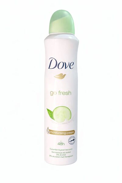 Dove Antiperspirant Go Fresh cu castravete și ceai verde 250 ml