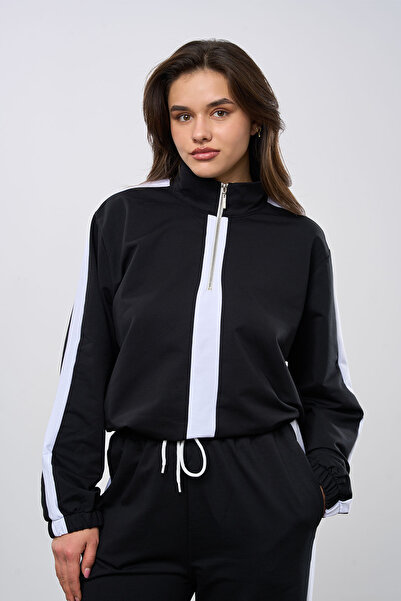 HANIQA Hanorac cu jumătate de fermoar