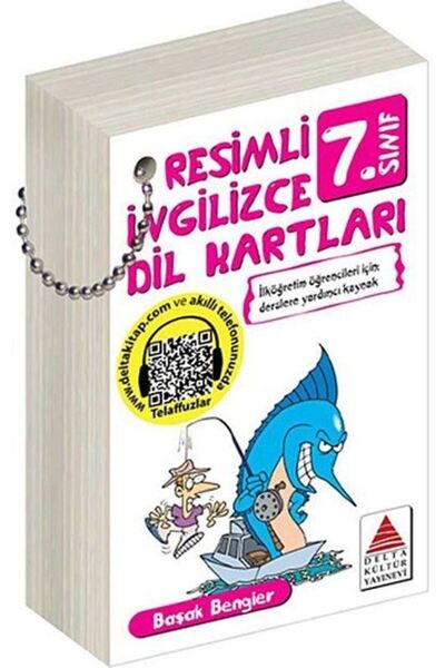 Delta Kültür Yayınevi بطاقات اللغة الإنجليزية المصورةة للصف السابع