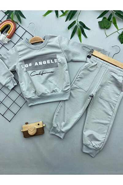 Kids Club LOS ANGELES YAZILI ERKEK COCUK TAKIM