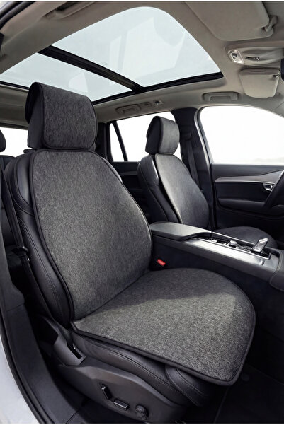 Panda Kılıf Panda Troy Series Linen Fabric Car Seat Front Cushion Set - Front...