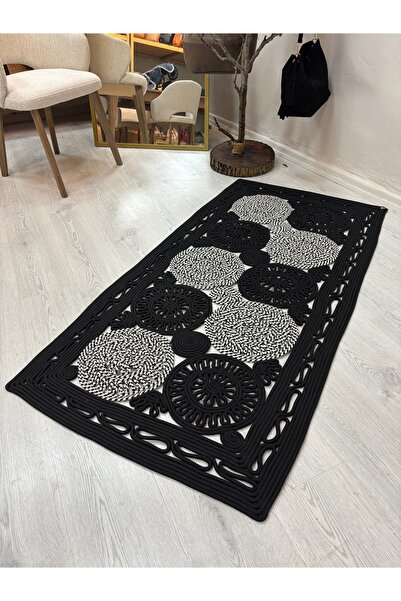 MaVaux Dune Natural Hasır Jüt Kilim El Dokuması Şık Tasarım Salon Yatak Odası...