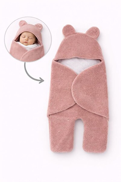 DIMPLE BABY 0 - 12 Months Welsoft Outer Swaddle Baby Blanket with Fiber Ears