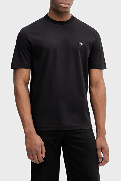 BOSS Logolu Pamuklu Regular Fit Bisiklet Yaka T Shirt Erkek T SHİRT 50555844 001