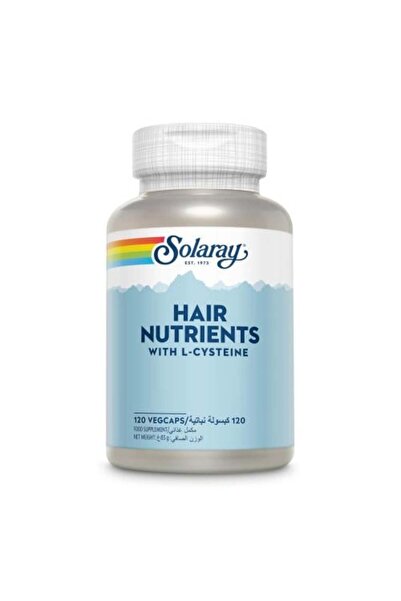 Solaray مغذيات للشعر مع إل-سيستين - 120 كبسولة