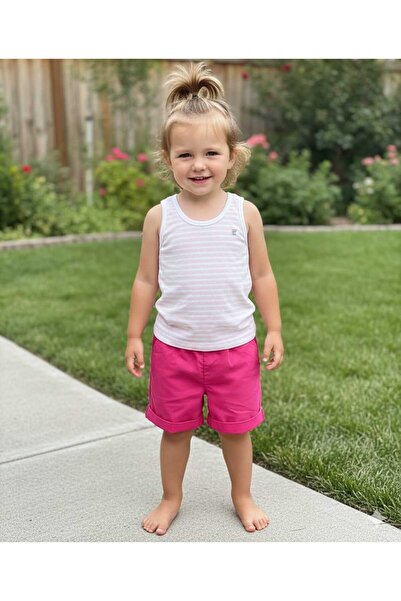 Pierre Cardin askılı şortlu 2'li Takım