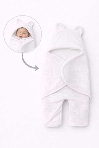 DIMPLE BABY 0 - 12 Months Welsoft Outer Swaddle Baby Blanket with Fiber Ears