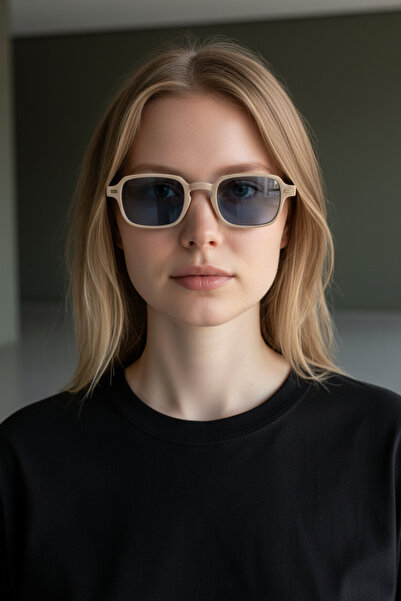 Marco Salvadori Square Model Retro Women's Sunglasses