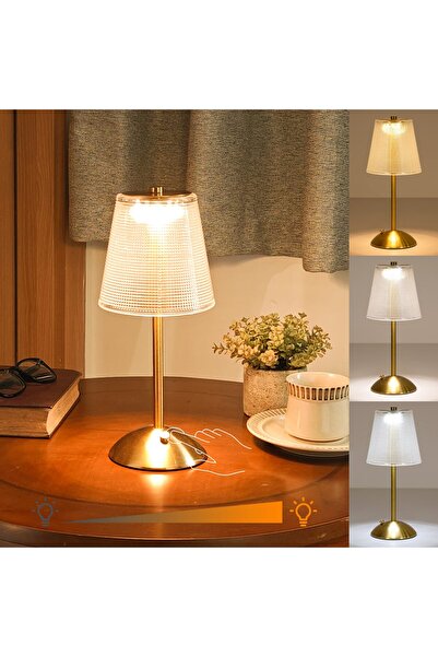 TDM Masa Lambası Şarjlı-Dimlenebilir 3 Fonksiyon