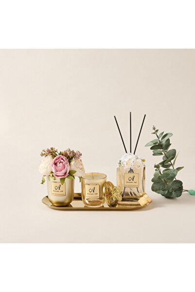 Lifestyle مجموعة هدايا موزع رائحة الفانيليا من أوروم