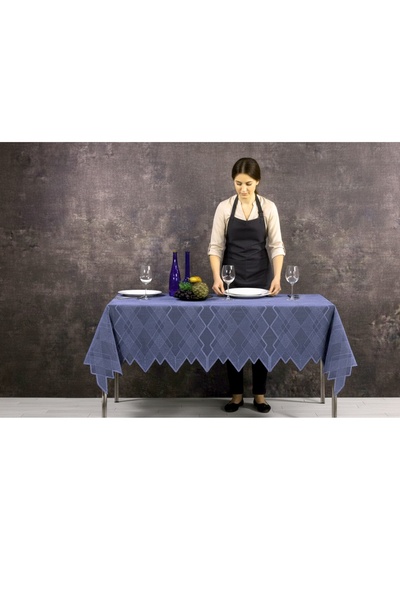 LACASA HOME LINEN مفرش طاولة أنيق وفاخر من LACASA HOME LINEN-ECOSSE مصنوع بال...