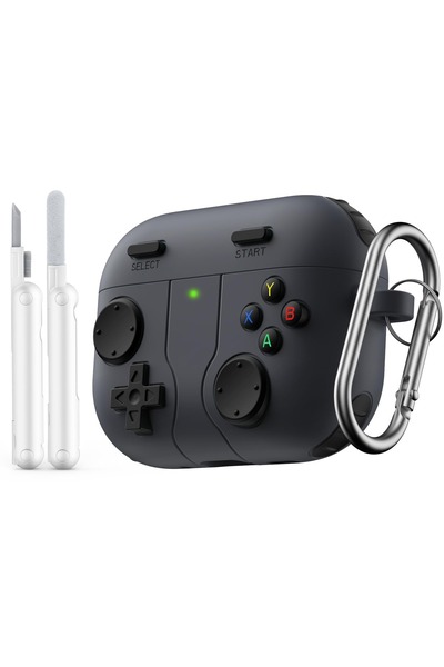 O Ozone جراب AirPods Pro 3 | غطاء حماية من السيليكون بتصميم ثلاثي الأبعاد لجه...