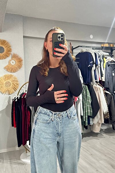 lady special Body din țesătură modal cu prindere pe degete