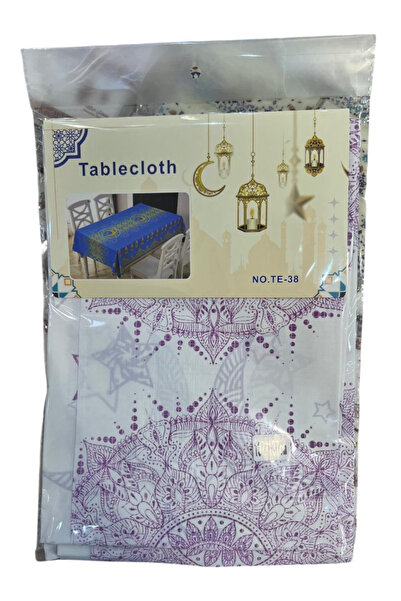 Generic Ramadan Tablecloth, Elegant Table Cover for Iftar and Suhoor Tables 1...
