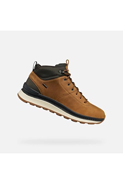 Geox Men's light brown ankle boots Spherica Actif X2