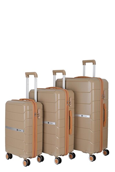 MÇS Üçlü Polipropilen Valiz Seti V366