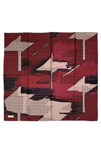 Pierre Cardin Eșarfă de mătase - 8946438- 915 Roșu nurcă Twill