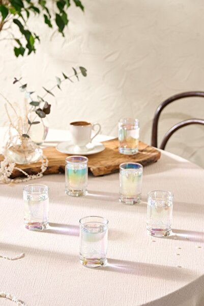 Karaca Duygu 6'lı Kahve Yanı Bardağı Luster 125 ml