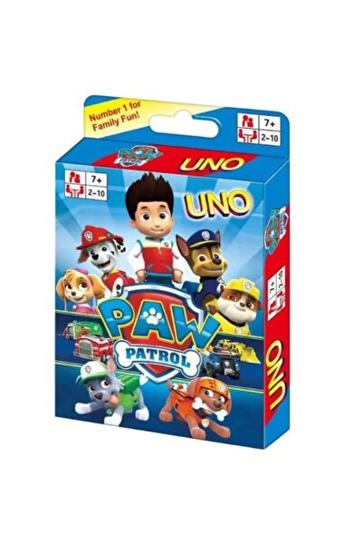 OEM Cărți de Joc UNO Paw Patrol – 108 Cărți – Joc de Familie pentru Copii