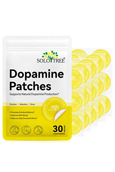 NOVA KISS Plasturi cu dopamină - Bunăstare, Motivație Creștetă și Echilibru E...