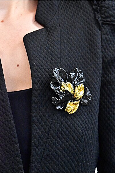 NARRU Broșă Iris lucrata manual