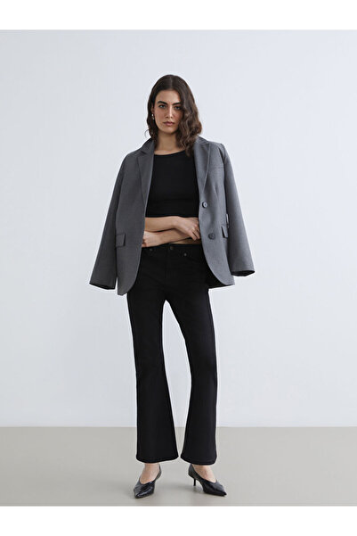 LC Waikiki Rmz Gi̇yi̇m Farkiyla Cropped Spanish Leg Women's Jean Pants