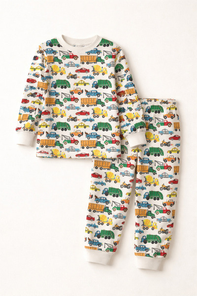 zahider Dečiji automobil Sa deznom 100% pamuk komadni set pidžama