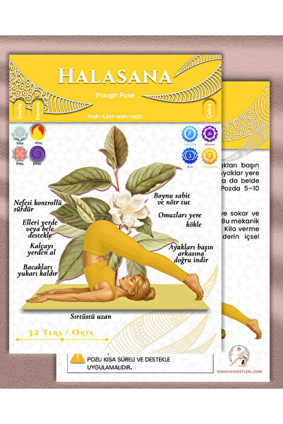 Yoga Hareketleri 100 Kartlık Yaza Hazırlık Serisi