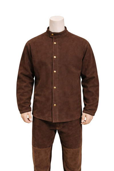 TYD سترة جلدية للعمال - ملابس عمل للعمال - سترة فقط