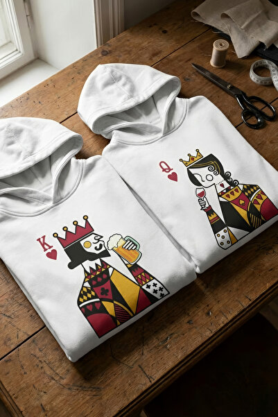 poupee Valentine's Day Combination Sweatshirt, Gift for Lover, Gift Idea for ...